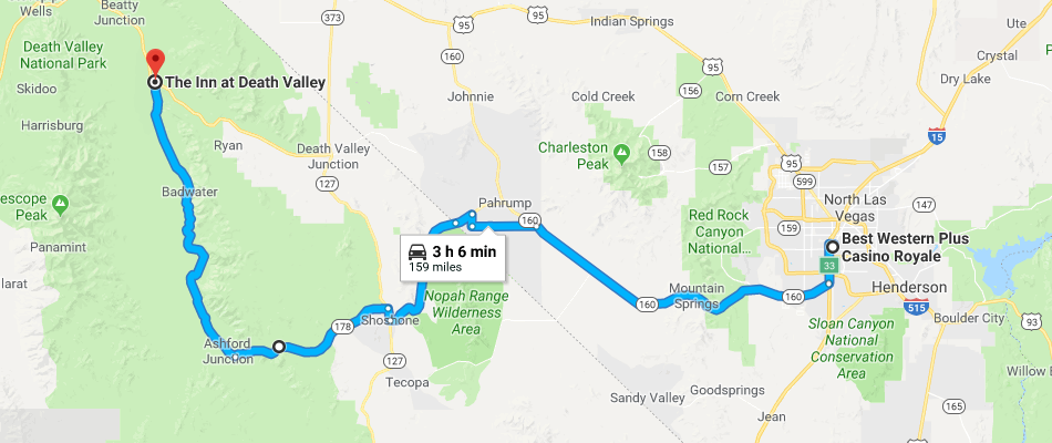 Etape Death Valley